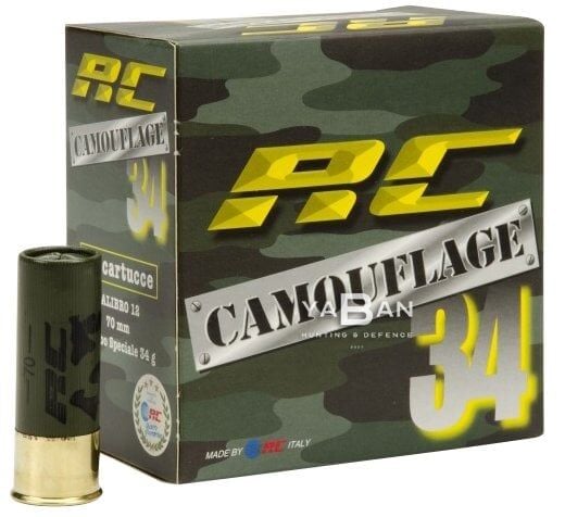 RC CAMOUFLAGE 34 GR. AV FİŞEĞİ  12 CAL.
