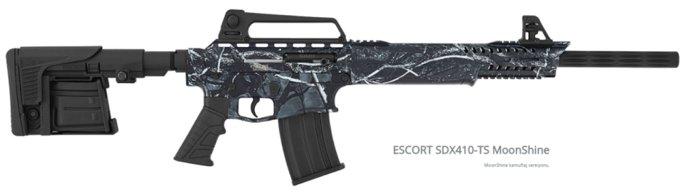 Hatsan Escort SD 410 Tactical Camo MoonShine Otomatik Av Tüfeği