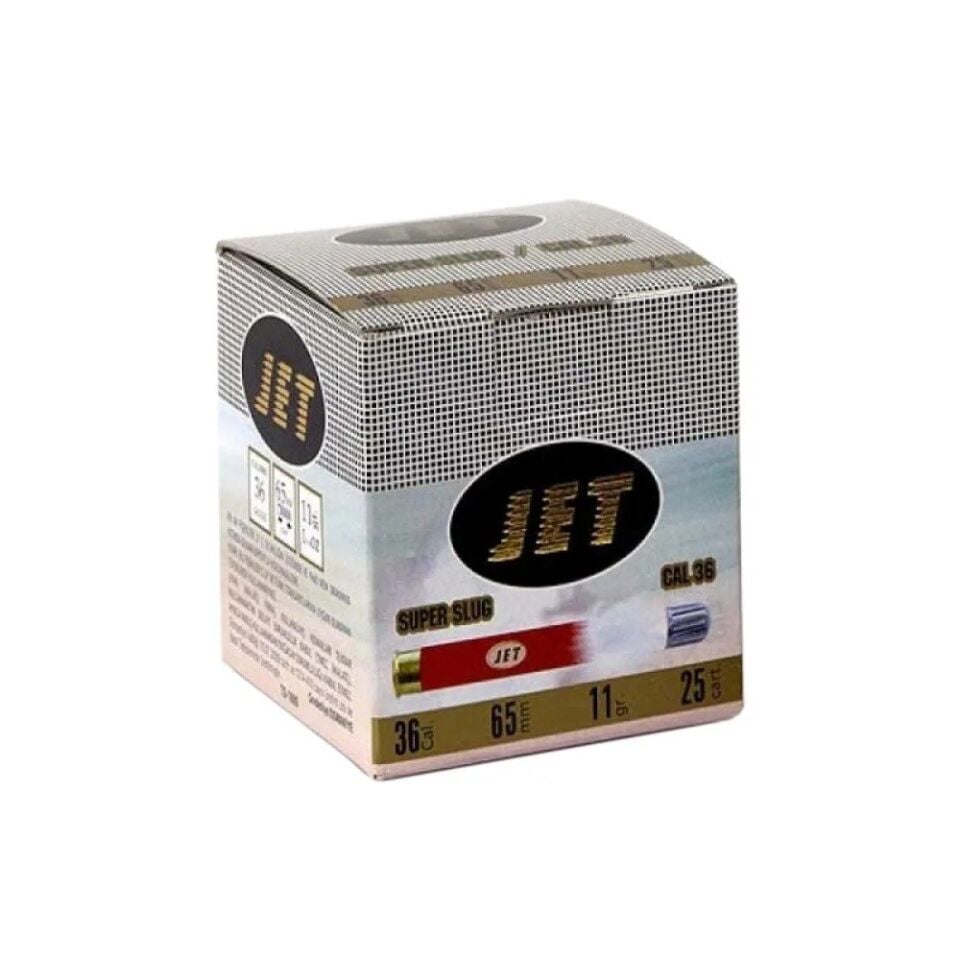 JET SUPER SLUG TEK KURŞUN  36 CAL.