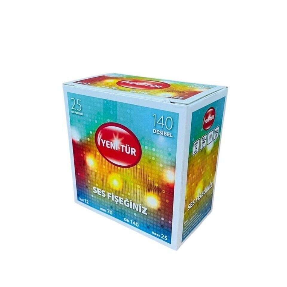 JET YENİ-TÜR SES FİŞEĞİ  12 CAL.