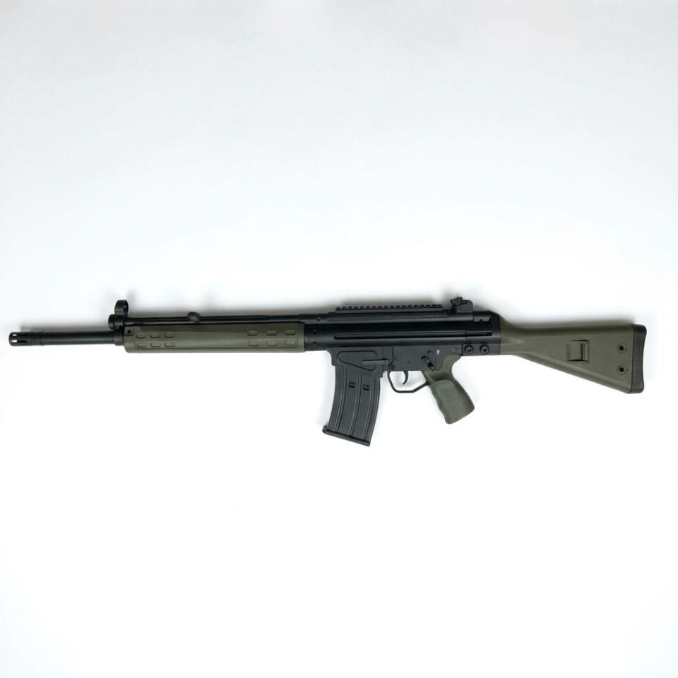 Hunt Group G12-S OD Green Otomatik Av Tüfeği (G3 Modeli) sol yandan