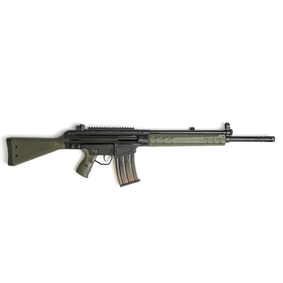 Hunt Group G12-S OD Green Otomatik Av Tüfeği (G3 Modeli) sağ yandan