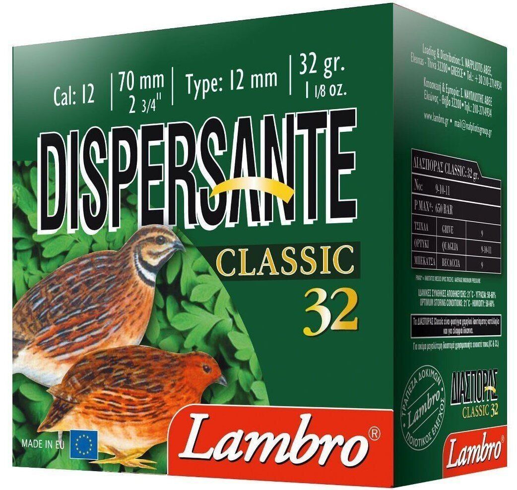 Lambro Dispersante Classic 32 Gr. Av Fişeği 12 Cal.