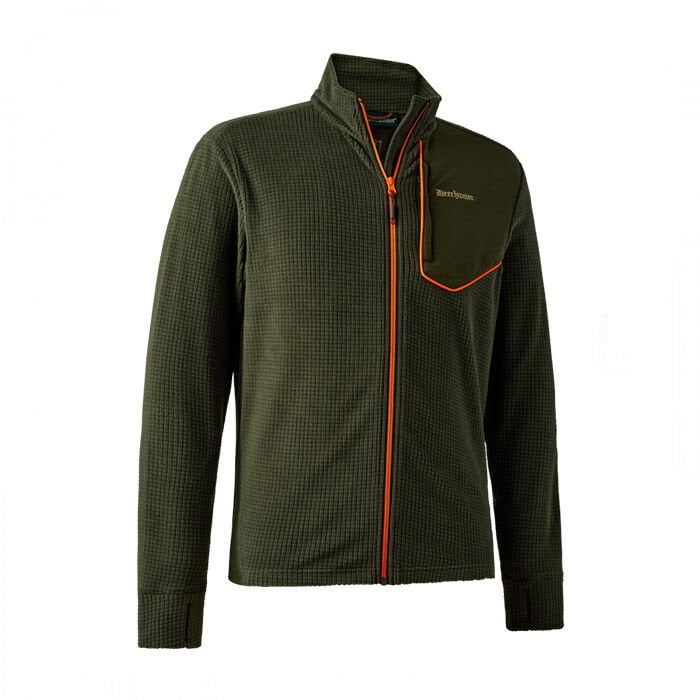 DEERHUNTER Chamois Fermuarlı Polar 361 Yeşil 2XL