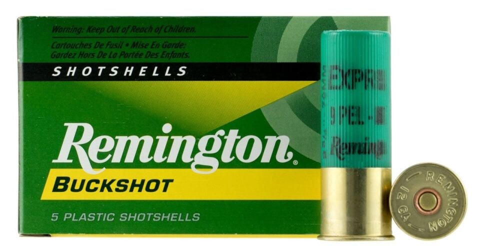 REMINGTON (USA) EXPRESS BUCKSHOT 9 PELLETS  12 CAL.