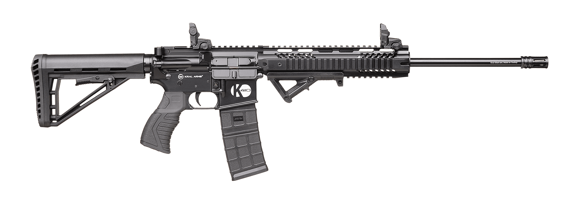 Kral Arms K410 Tactical Black TS Otomatik Av Tüfeği