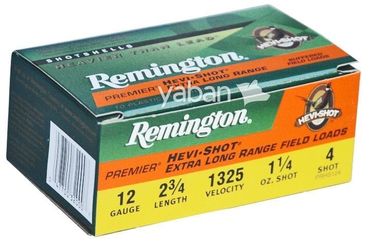 REMINGTON (USA) HEVI SHOT EXTRA LONG RANGE 35 GR. AV FİŞEĞİ  12 CAL.