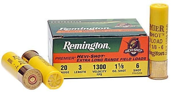 REMINGTON (USA) HEVI SHOT EXTRA LONG RANGE MAGNUM 32 GR. AV FİŞEĞİ  20 CAL.