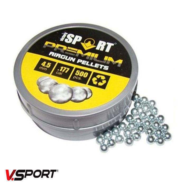 V.SPORT Premium 4,5 MM Çelik Bilye 1/500(60)