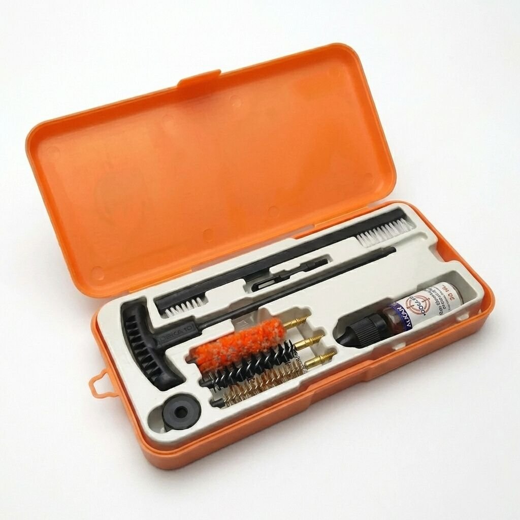 Tabanca Harbi Takımı 5mm Çelik Çubuk 3 Fırça