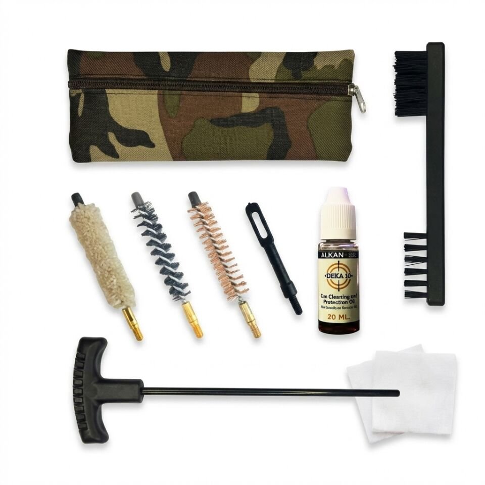 Tabanca Harbi Takımı 5mm Çelik Çubuk Bez Çanta