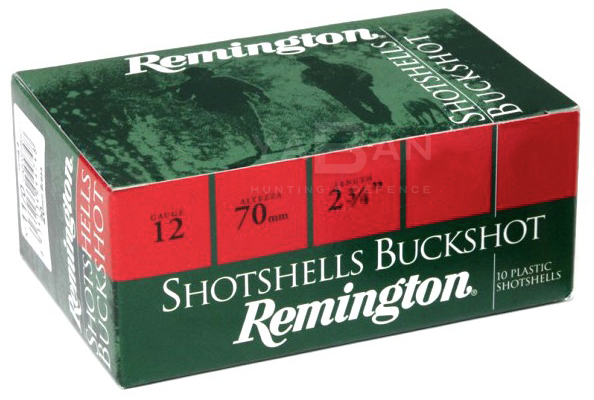 REMINGTON (ITALY) SHOTSHELLS BUCKSHOT 7/0 27 PELLETS  12 CAL.
