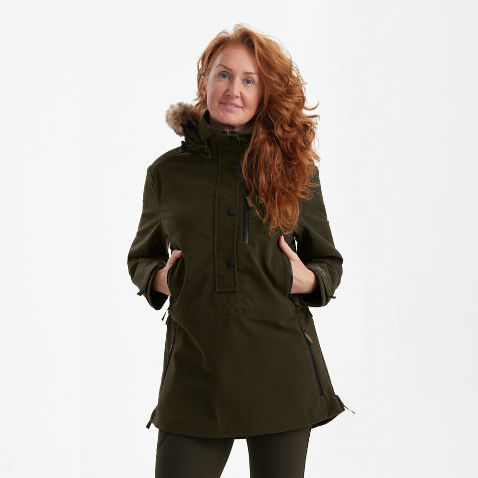 DEERHUNTER Lady Gabby Smock Yeşil Mont 36