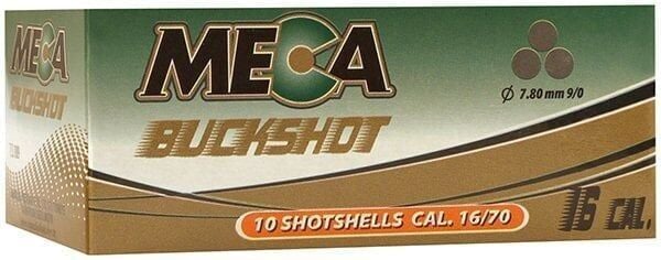 Meca Buckshot 11/0 9 Pellets 16 Cal.