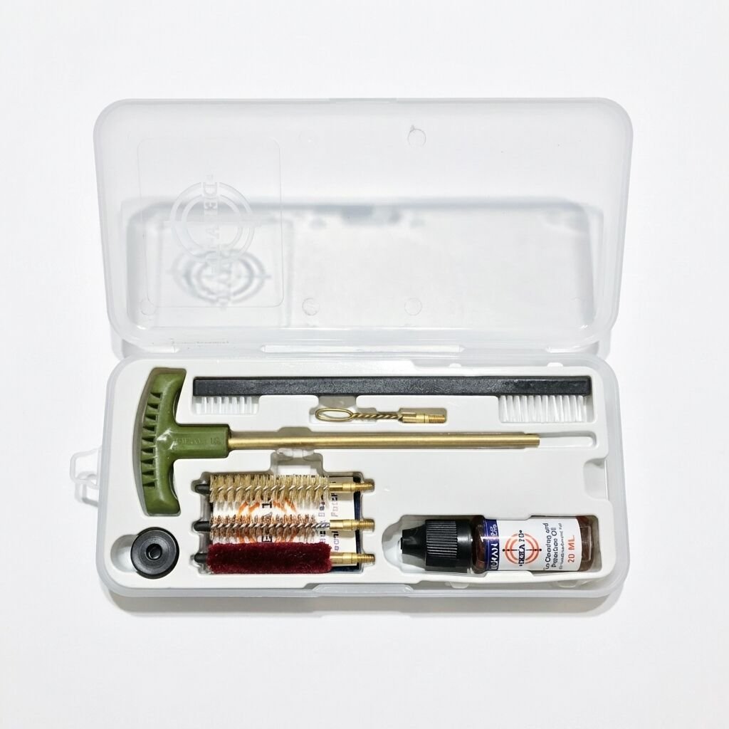 Tabanca Harbi Takımı 5mm Pirinç Çubuk 3 Fırça