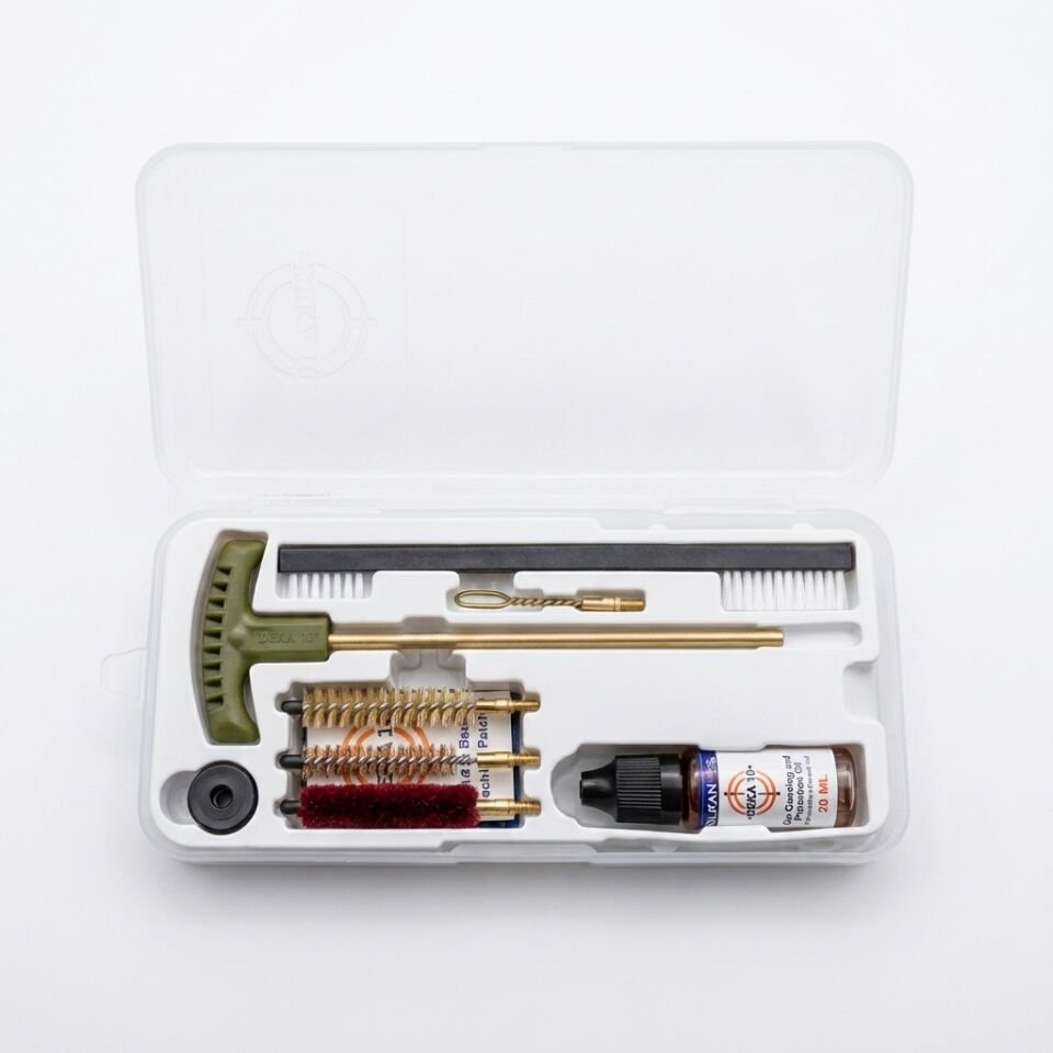 Tabanca Harbi Takımı 5mm Pirinç Çubuk 3 Fırça