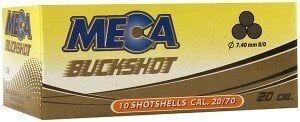 MECA BUCKSHOT 11/0 9 PELLETS  20 CAL.