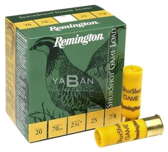 REMINGTON (ITALY) SHURSHOT GAME LOAD 25 GR. AV FİŞEĞİ  20 CAL.