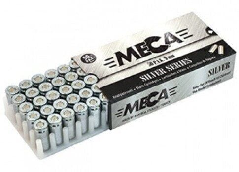 Meca Silver 9 mm Kurusıkı Tabanca Mermisi
