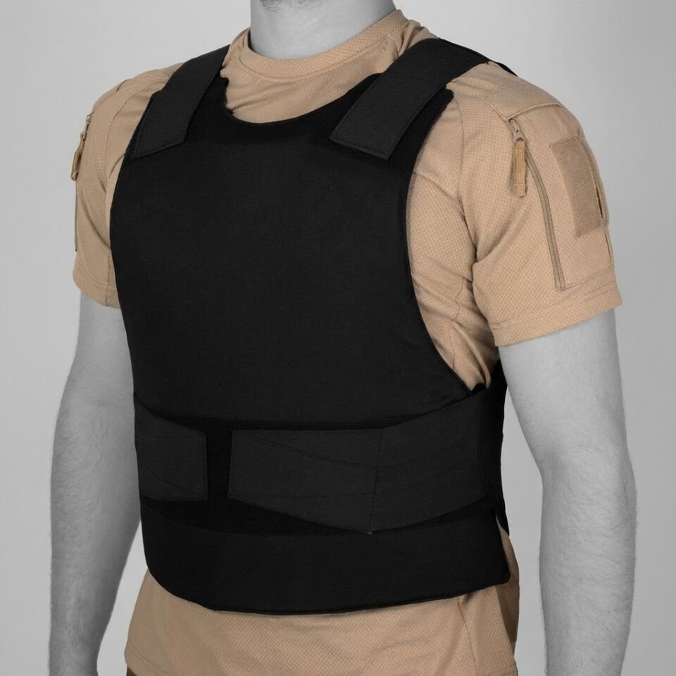 32 Kat UHMW-PE Korumalı Taktik Yelek (M/L – XL / Siyah)