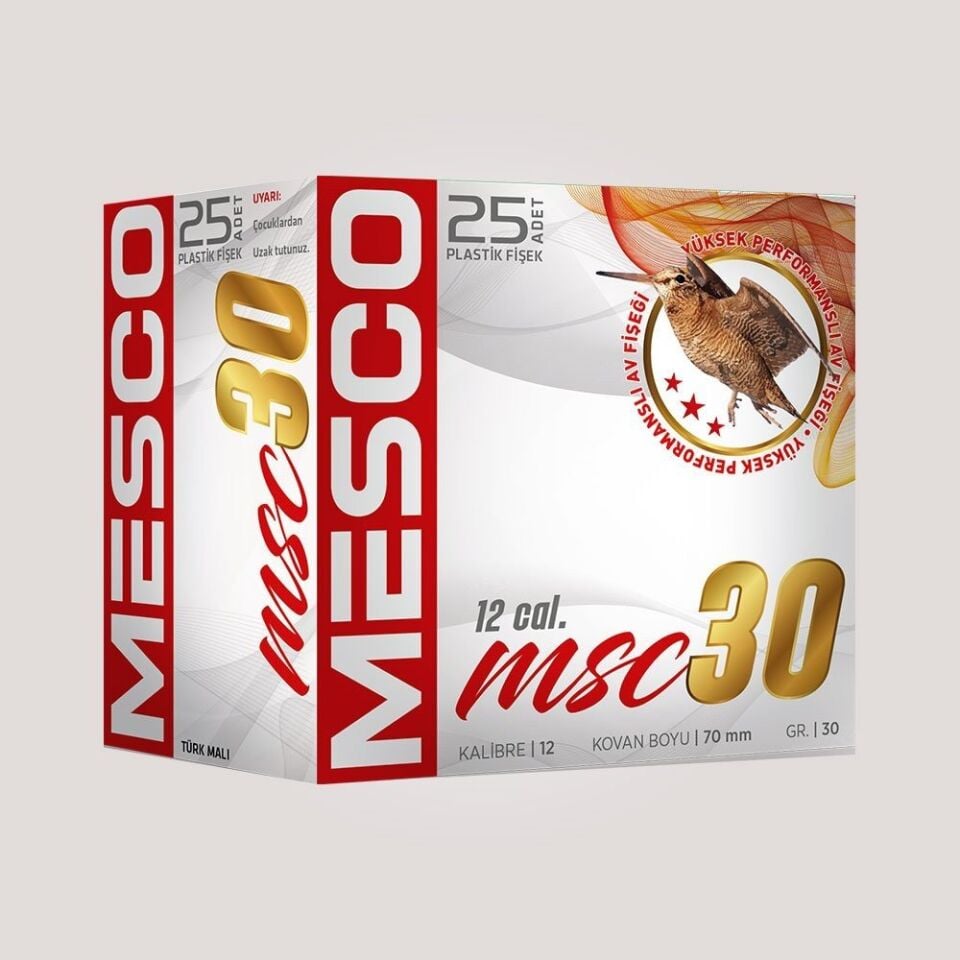 MESCO 30 GR BIOR TAPA AV FİŞEĞİ  12 CAL.