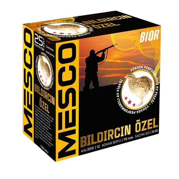 Mesco Bıldırcın Özel Av Fişeği 12 Cal.