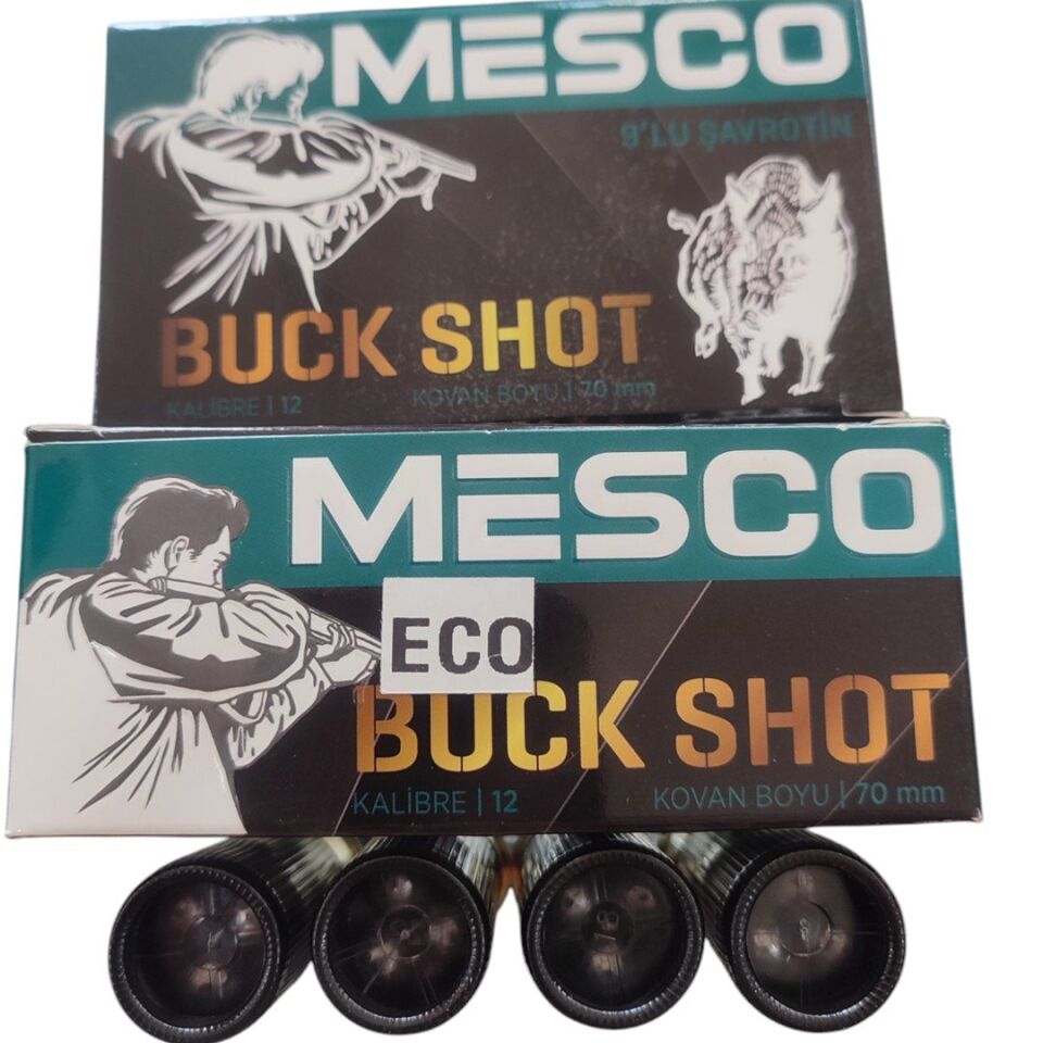 MESCO ECO BUCKSHOT 11/0 9 PELLETS  12 CAL.