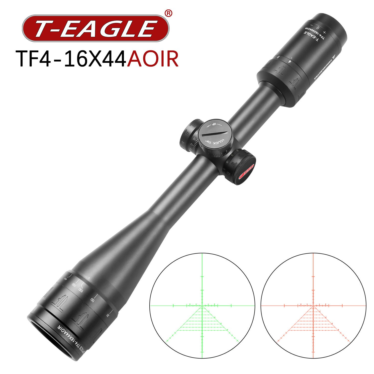 T-Eagle TF 4-16x44 AO IR Aydınlatmalı Taktik Tüfek Dürbünü