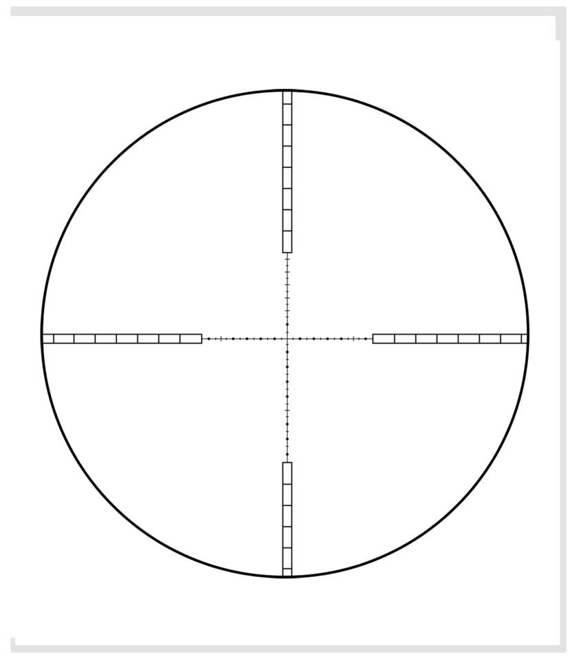 T-Eagle SR 3-9x40 IR Aydınlatmalı Av Tüfek Dürbünü