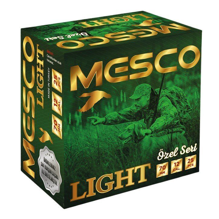 MESCO LIGHT ÖZEL SERİ AV FİŞEĞİ  12 CAL.