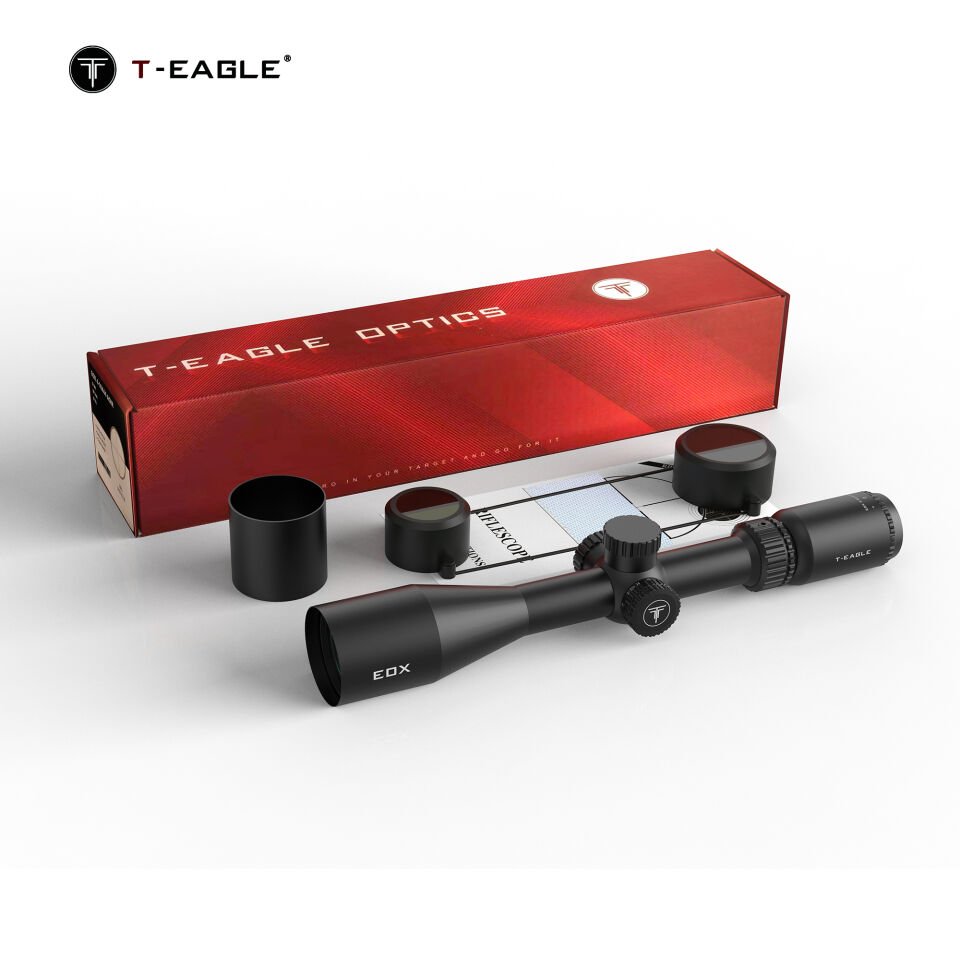 T-Eagle EOX 3-9x40 IR Aydınlatmalı Av & Taktik Tüfek Dürbünü