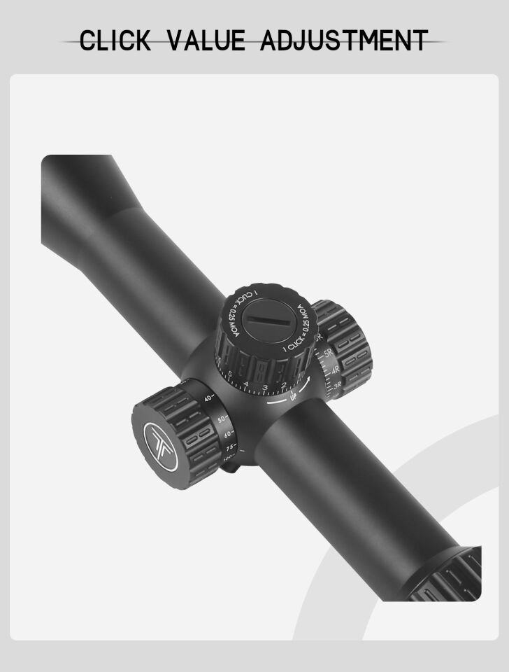 T-Eagle STL 4-16x44 FFP Birinci Fokal Düzlem Taktik Tüfek Dürbünü