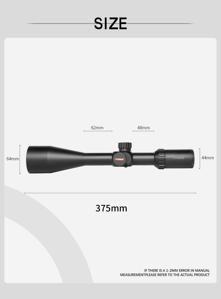 T-Eagle ER 3-30x56 FFP IR Devasa Zoom Uzun Menzil Keskin Nişancı Dürbünü
