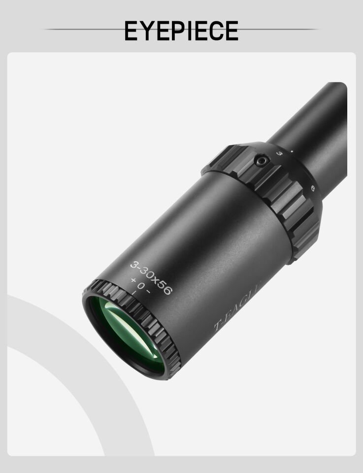 T-Eagle ER 3-30x56 FFP IR Devasa Zoom Uzun Menzil Keskin Nişancı Dürbünü