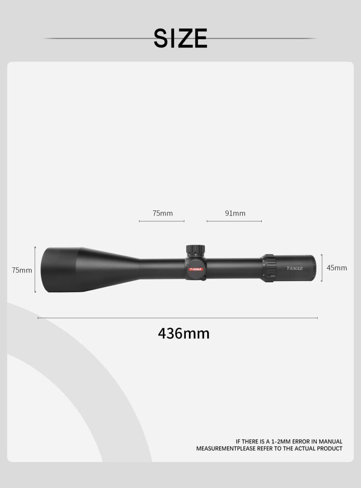 T-Eagle ER 4-48x65 ED MR Ekstrem Uzun Menzil & 12 Kat Zoom Dürbün