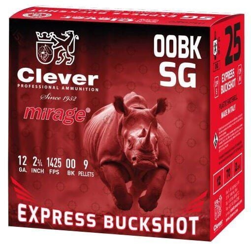 MIRAGE EXPRESS BUCKSHOT COPPER 11/0 9 PELLETS  12 CAL.