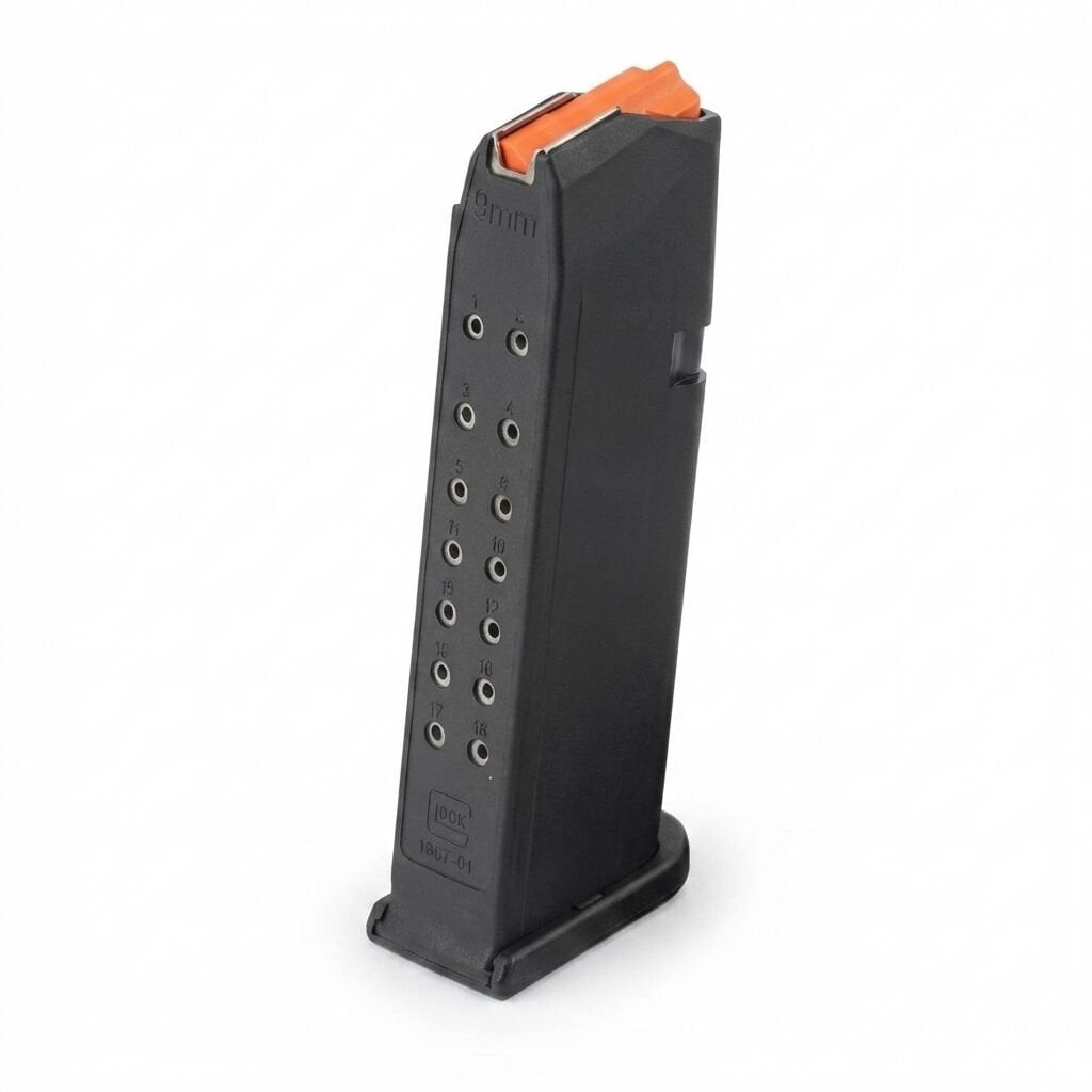 Glock 17-34 17RD Orijinal Şarjör (Gen 3-4-5 Uyumlu)