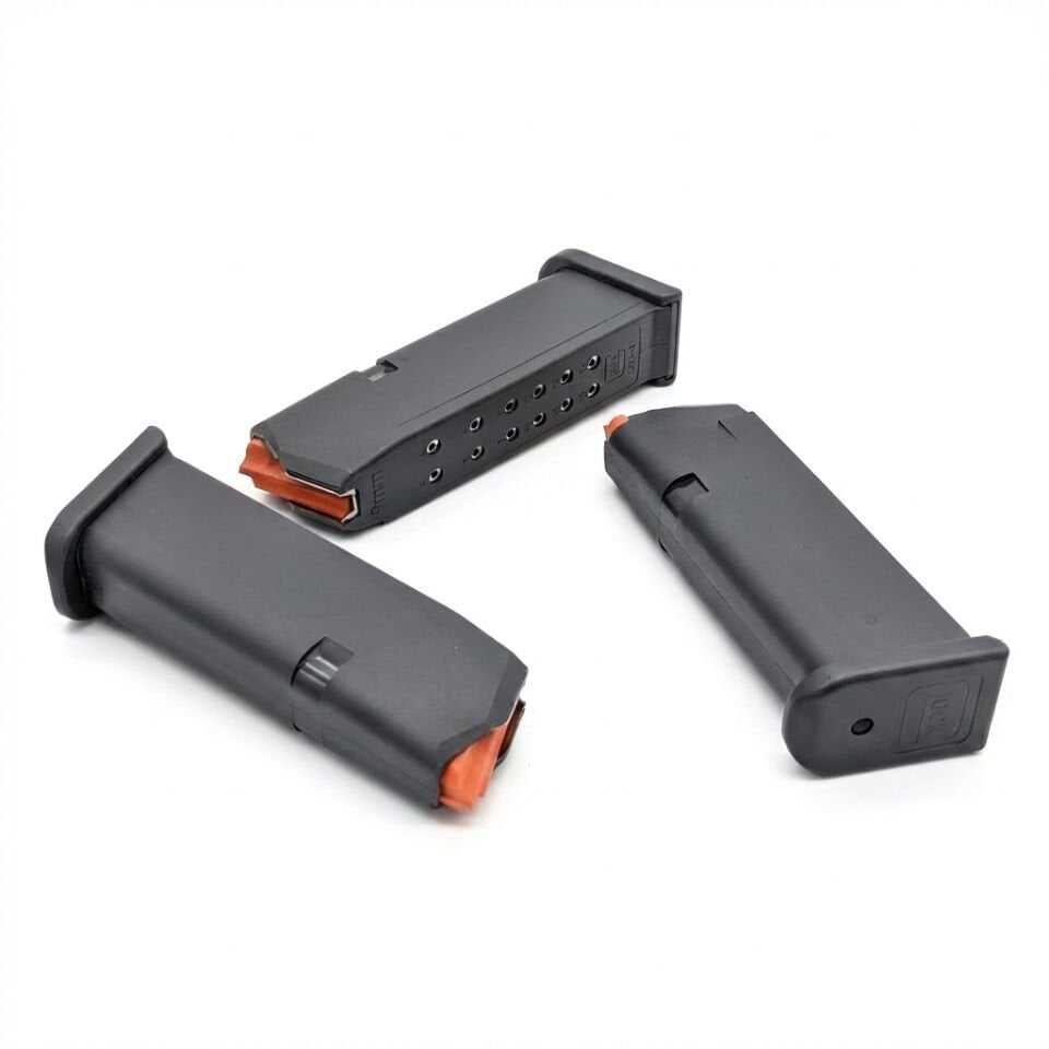 Glock 19 Gen 5 15RD Orijinal Yedek Şarjör (9x19mm)