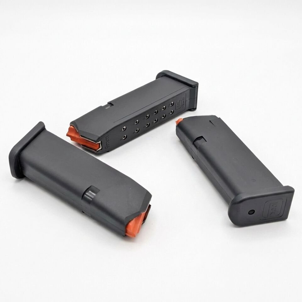 Glock 19 Gen 5 15RD Orijinal Yedek Şarjör (9x19mm)