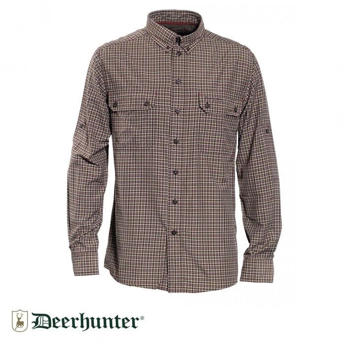 T. DEERHUNTER Tucker 399 Bamboo Uzun Kol Gömlek 41/42