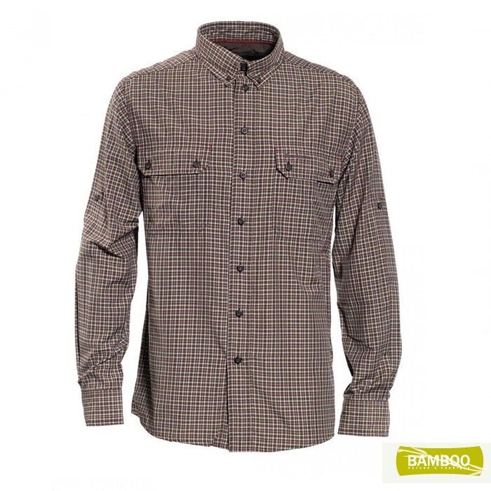 T. DEERHUNTER Tucker 399 Bamboo Uzun Kol Gömlek 41/42