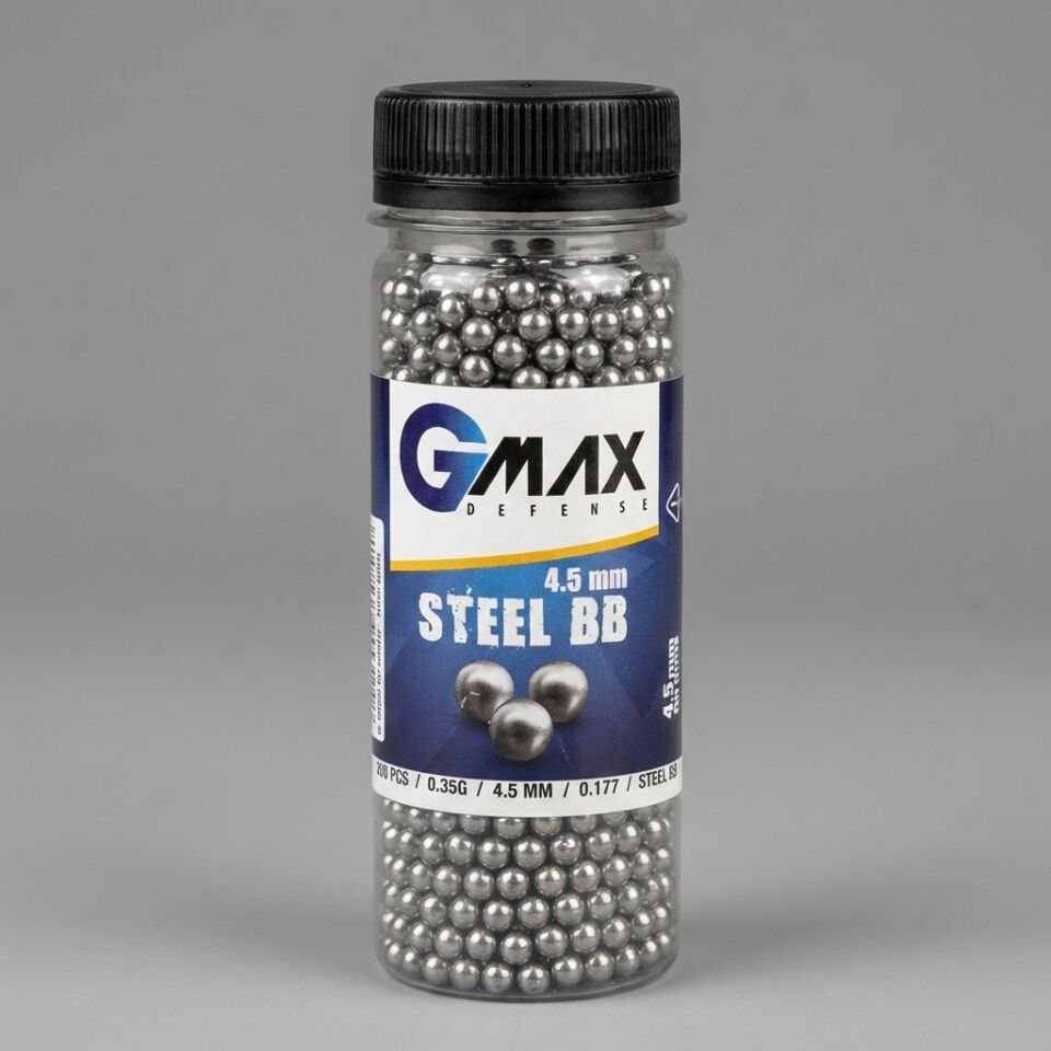 Gmax Defense Steel BB 4.5 mm 1500 Adet Çelik Bilye