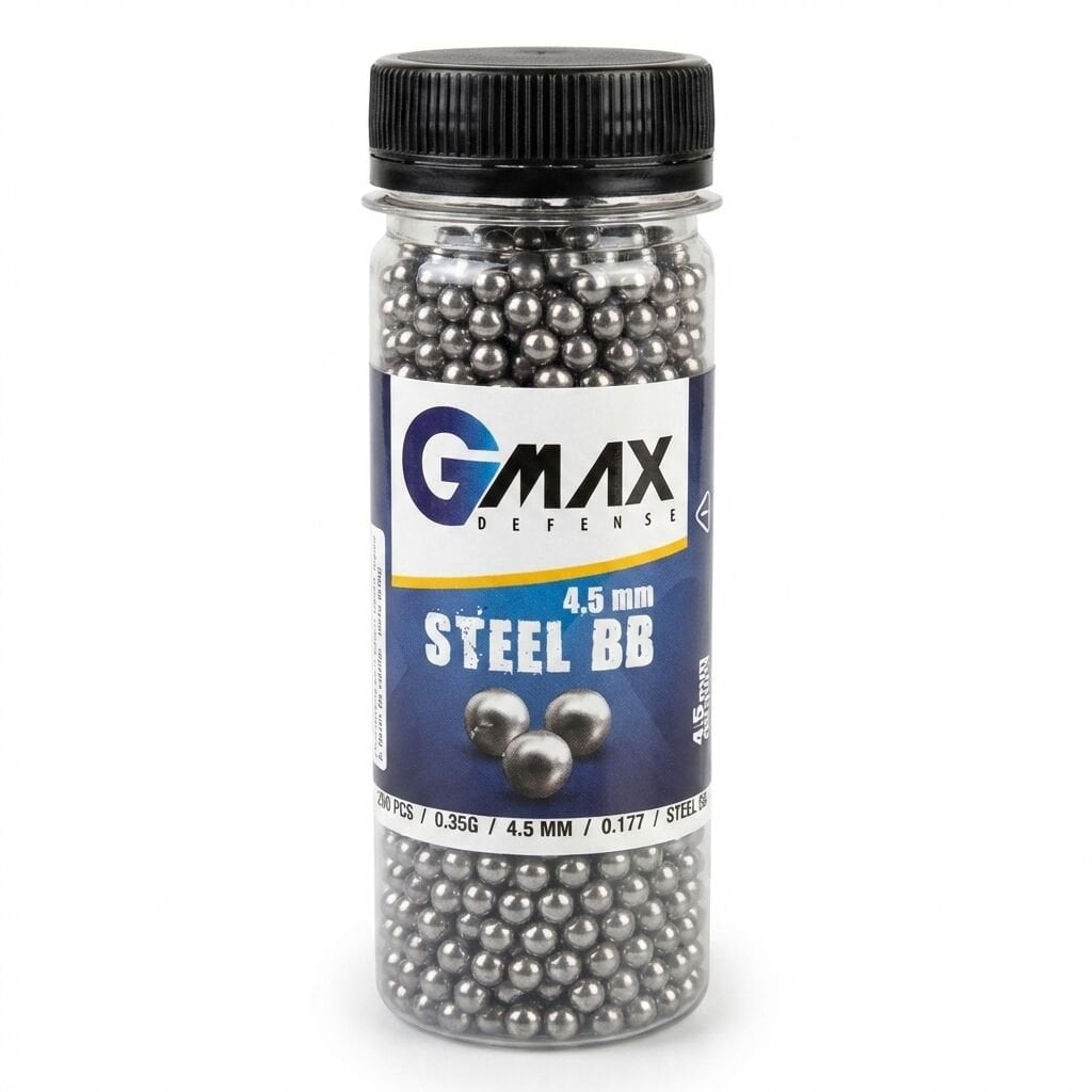 Gmax Defense Steel BB 4.5 mm 1500 Adet Çelik Bilye