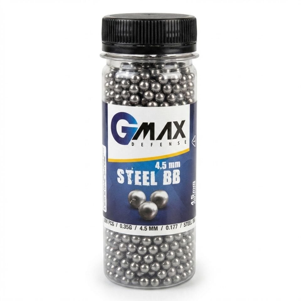 Gmax Defense Steel BB 4.5 mm 1500 Adet Çelik Bilye