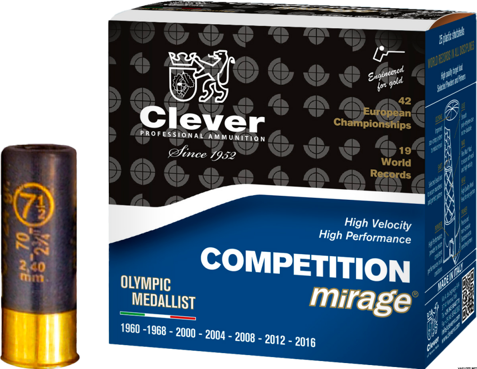 MIRAGE T2 COMPETITION 28 GR. NO:7,5 TRAP FİŞEĞİ  12 CAL.