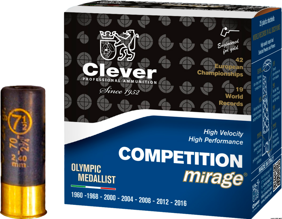 MIRAGE T2 COMPETITION 28 GR. NO:7,5 TRAP FİŞEĞİ  12 CAL.