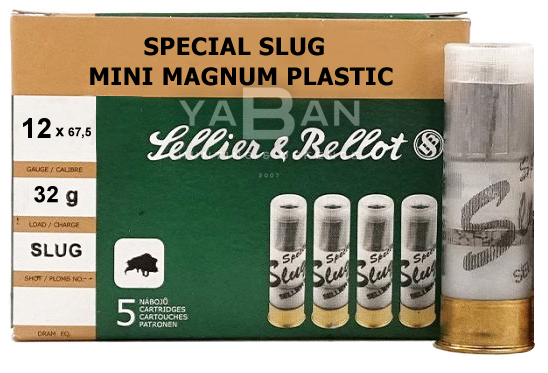 SELLIER & BELLOT SPECIAL SLUG TEK KURŞUN  12 CAL.