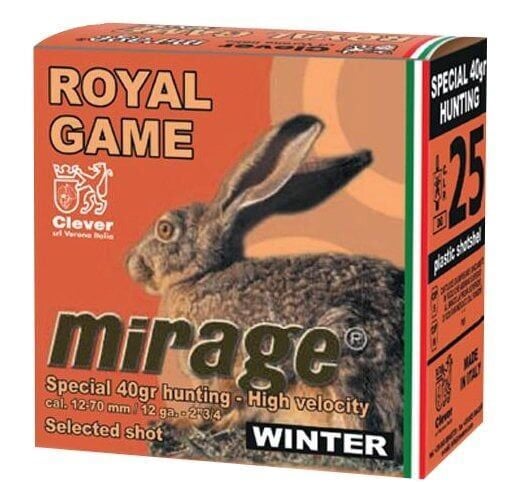 MIRAGE ROYAL GAME WINTER 40 GR. AV FİŞEĞİ  12 CAL.