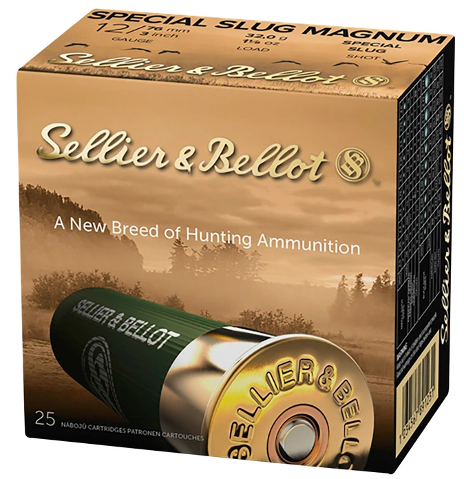 SELLIOR & BELLOT SPECIAL SLUG MAGNUM TEK KURŞUN  12 CAL.