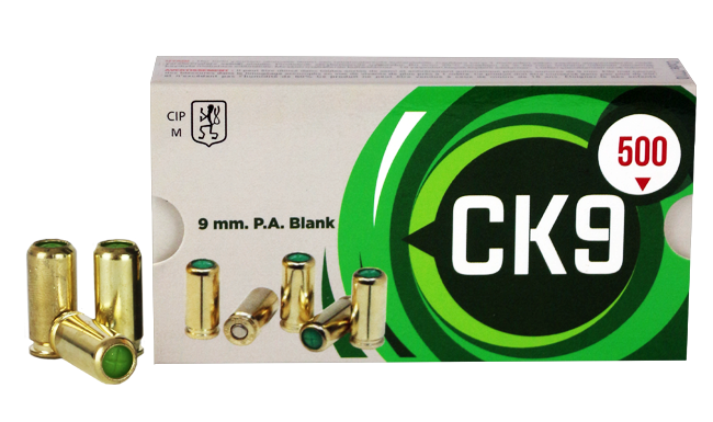 ÖZKURSAN CK9 GOLD 9 MM KURUSIKI MERMİSİ